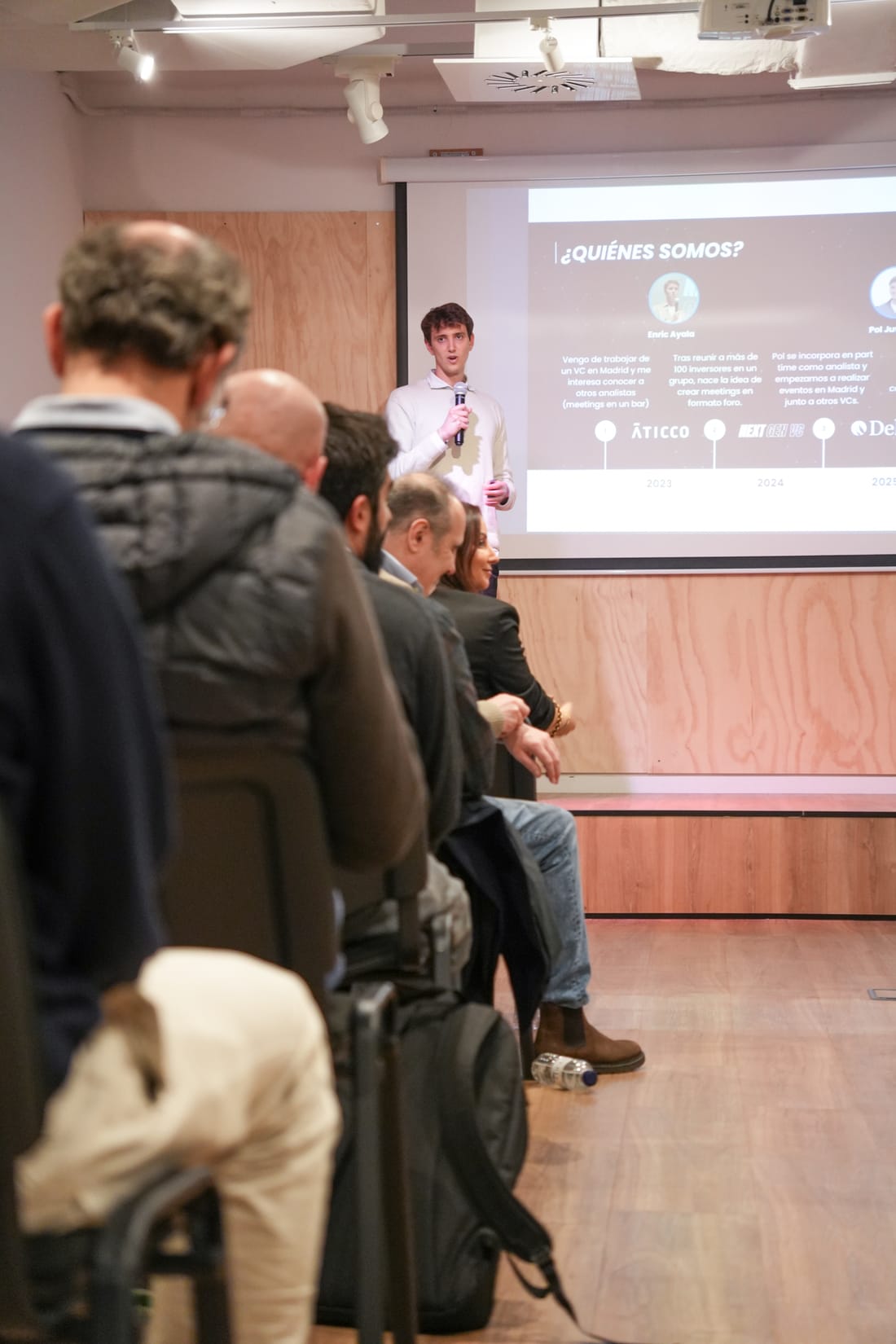 Evento de Nexen Capital con founders e inversores